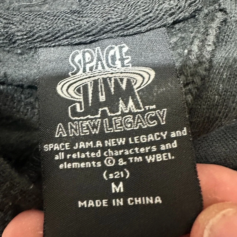 Space Jam A New Legacy Tune Squad Hoodie Black‎ Warner Bros Medium